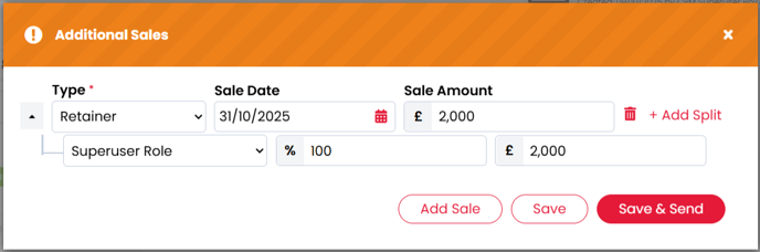 Additional Sales 1