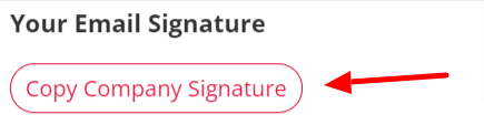 Copy Company Signature Button in My Integrations