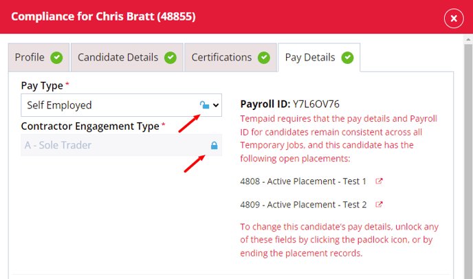 Tempaid Change Payroll ID 4