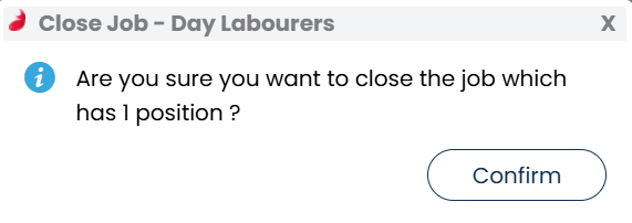 close job