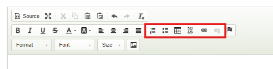Signature Editor - Lists, tables, links