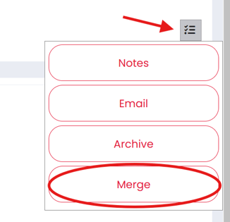 merge company button