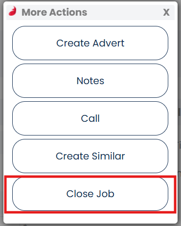 tasks - close job